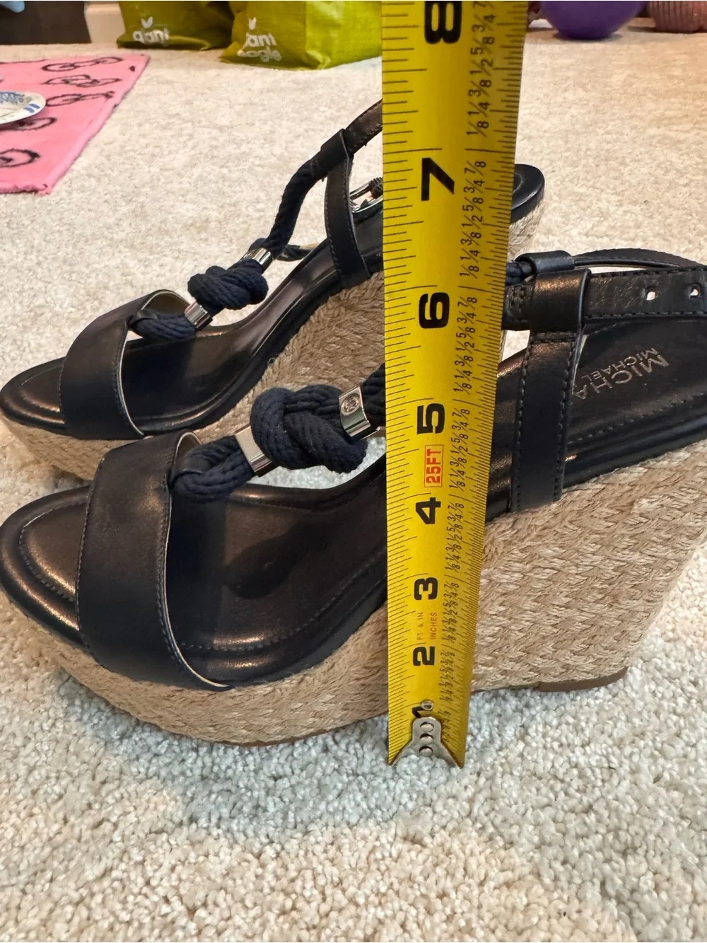MICHAEL Michael Kors Blue Annie Wedge Sandals